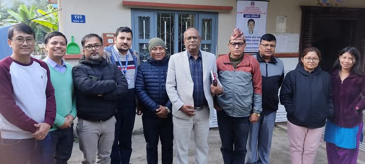 महानिर्देशक कर्ण द्वारा खाद्य प्रविधि तथा गुण नियन्त्रण कार्यालय दमाैलीकाे निरीक्षण
