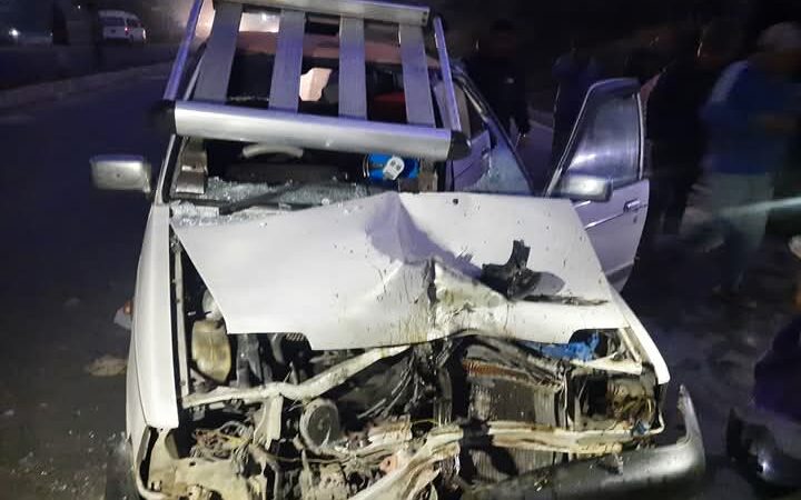 गुणादीमा ट्याक्सी र माेटरसाइकल ठाेक्किँदा ५ जना घाइते