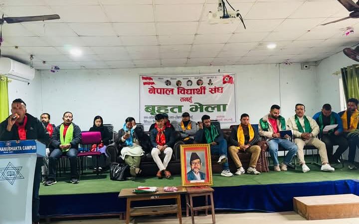 नेविसंघ भित्र भाँडभैलाे , तनहुँमा शेखर पक्षको समानान्तर समिति गठन