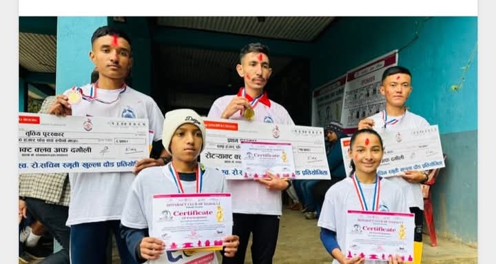 सचिन स्मृति खुल्ला दौडको उपाधि गोरखाका बोगटीले जिते