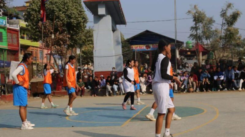 माघ १ देखि ३ गतेसम्म जिल्ला स्तरीय इन्टर स्कुल बास्केटबल प्रतियोगिता हुने