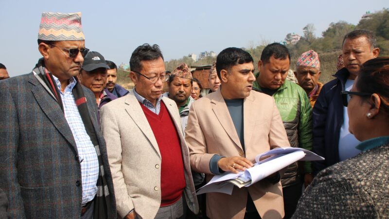 दुलेगौडा–हर्कपुर सडक खण्डको काम तत्काल अगाडि बढाउन मन्त्री केसीको निर्देशन