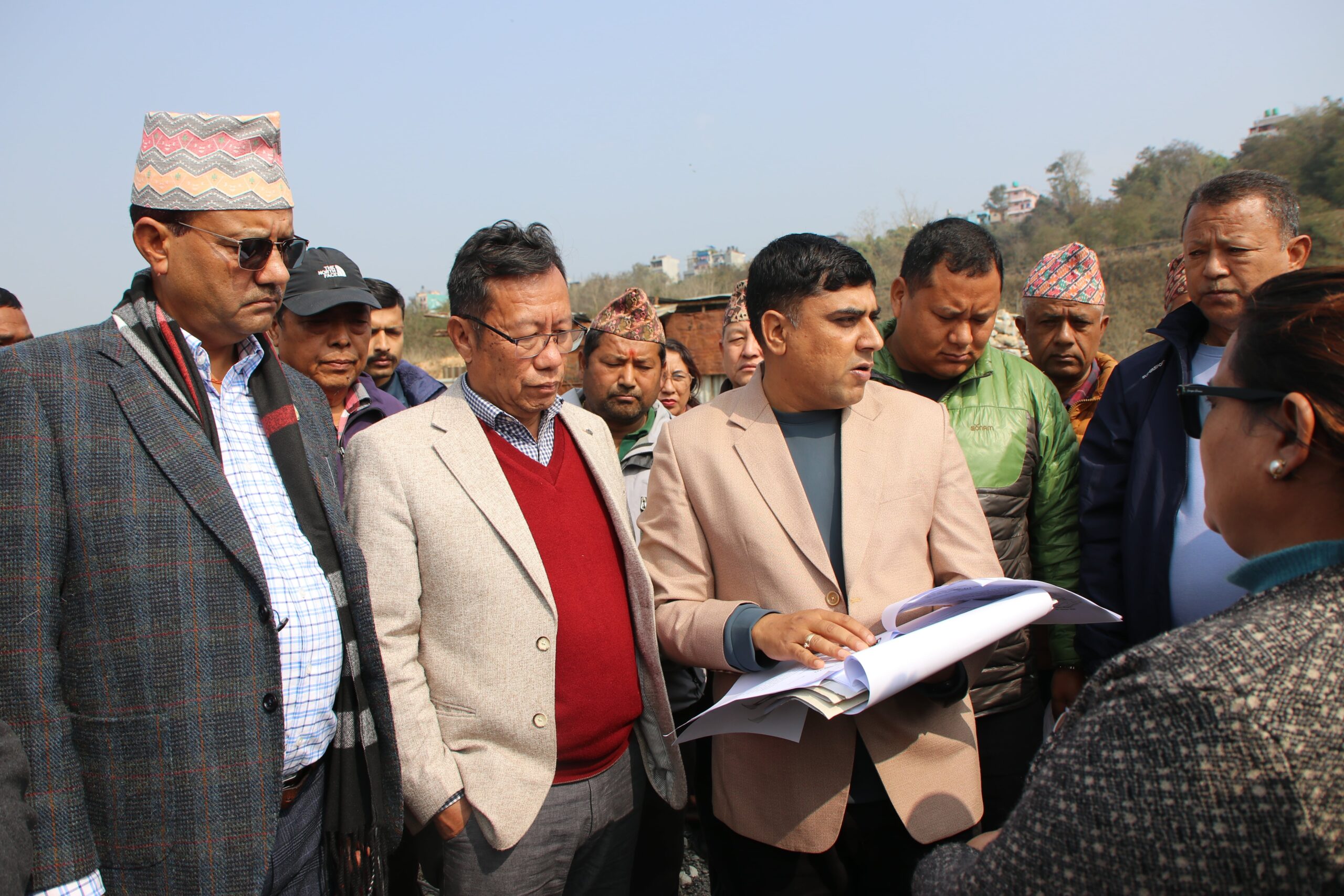 दुलेगौडा–हर्कपुर सडक खण्डको काम तत्काल अगाडि बढाउन मन्त्री केसीको निर्देशन