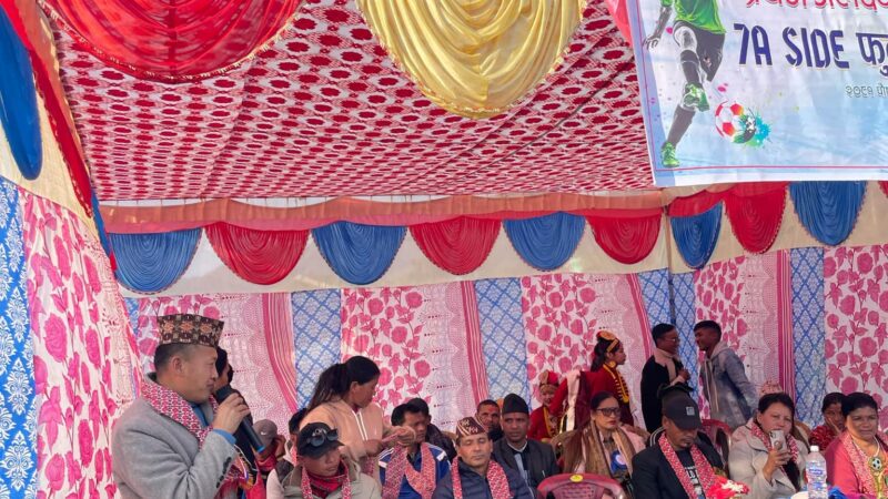 प्रथम जलदेवी कप फुटबलकाे उपाधि आयाेजक जलदेवीलाइ