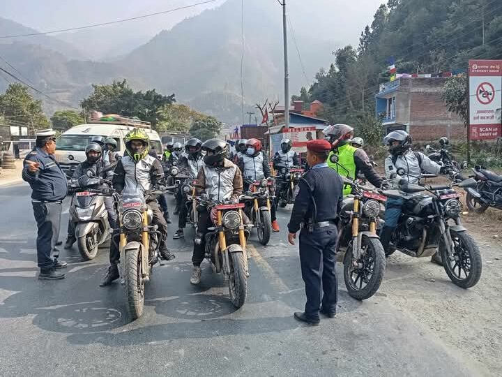 ट्राफिक नियम उल्लंघन गर्ने सवारीसाधनबाट तनहुँ ट्राफिकले गर्याे माघ महिनामा साँढे ३१ लाख राजश्व संकलन