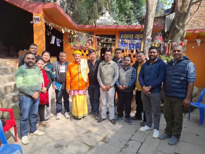 पत्रकार महासंघ तनहुँकाे घुम्ती बैठक व्यासगुफामा सम्पन्न , अबको बैठक छिम्केस्वरीमा बस्ने