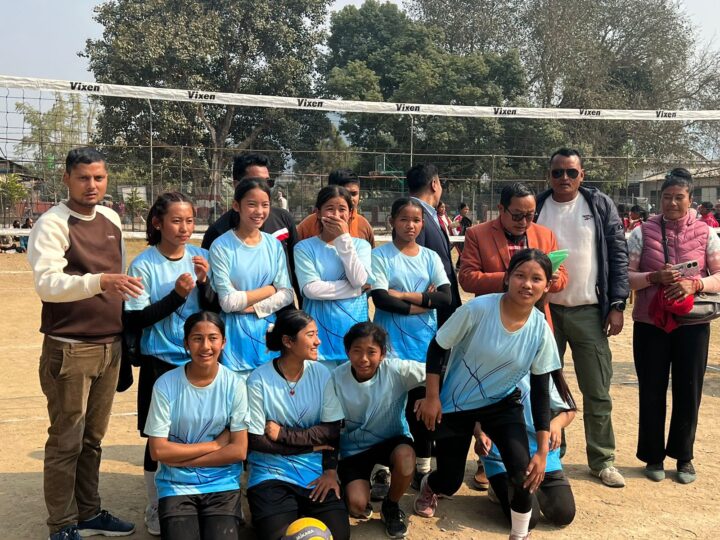 राष्ट्रपति रनिङ्गशिल्ड अन्तर्गत छात्रा भलिबलमा देवघाट प्रथम