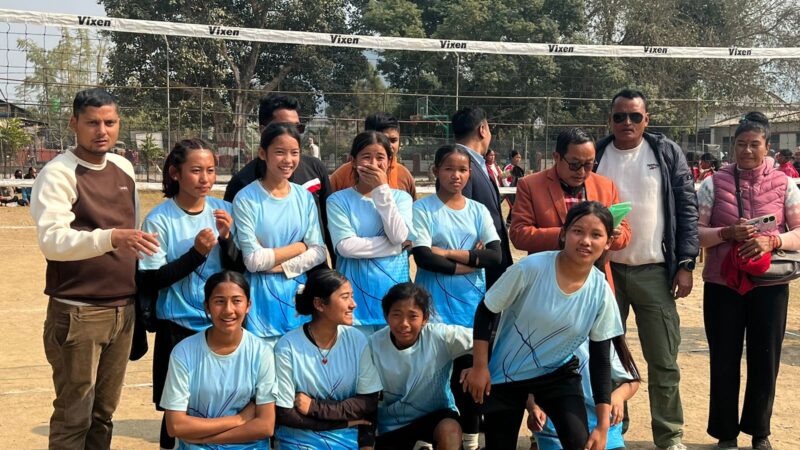 राष्ट्रपति रनिङ्गशिल्ड अन्तर्गत छात्रा भलिबलमा देवघाट प्रथम