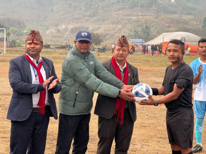 म्याग्देमा भएको फुटबलमा शुक्लागण्डकी र म्याग्दे बिजयी
