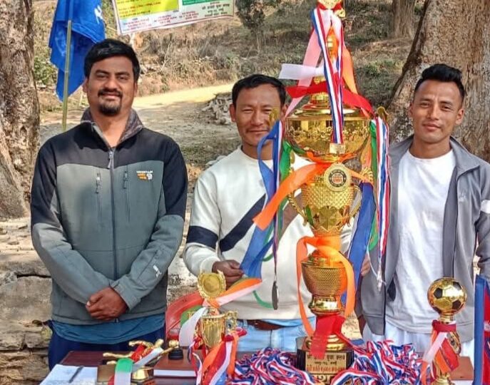 एक लाख ६० हजार पुरस्कारको अर्चले फुटबल कप भाेलीबाट सुरु