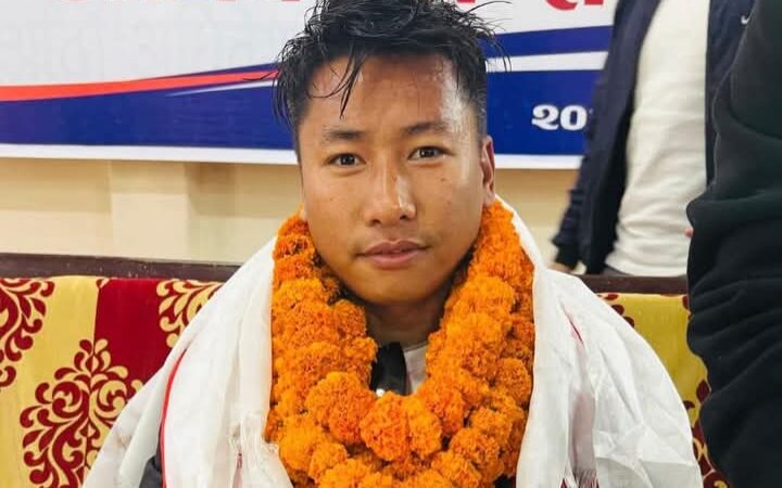 व्यास युवा क्लवकाे अध्यक्षमा खेम गुरूङ
