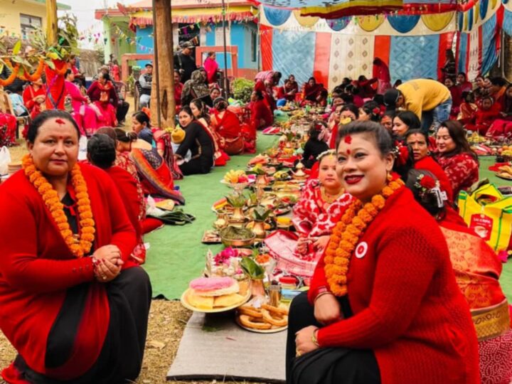 दमाैलीमा ईही (बेल विवाह) कार्यक्रम शुरु