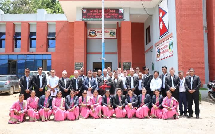 संस्थागत स्वमूल्यांकन (लिजा) मा तनहुँका १० पालिका मध्ये म्याग्दे गाउँपालिका प्रथम