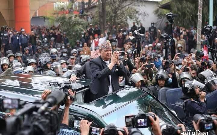 पूर्व राजा ज्ञानेन्द्र लाई सनिवार आँबुखैरेनीमा स्वागत गरिने