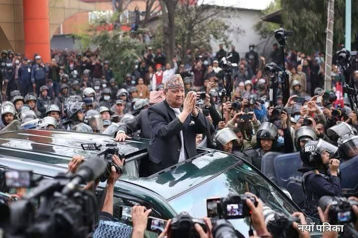 पूर्व राजा ज्ञानेन्द्र लाई सनिवार आँबुखैरेनीमा स्वागत गरिने