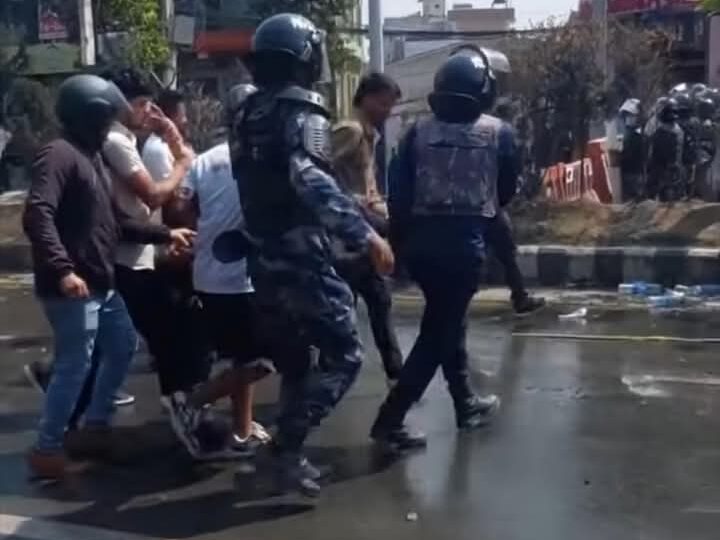 काठमाडौंमा भएको आन्दाेलनमा एकको मृत्युु