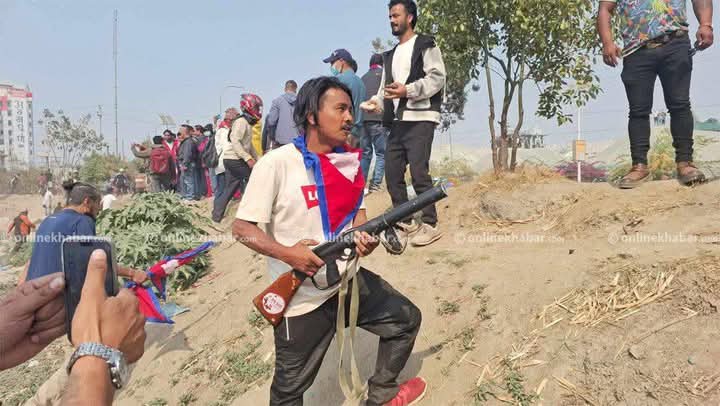 राजावादीको प्रदर्शनकाे ताेडफाेडमा संलग्न १ सय ५ जना पक्राउ
