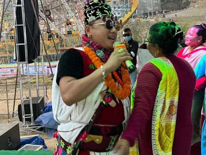डुम्रे महाेत्सवमा श्याम रानाले उधुम मच्चाए