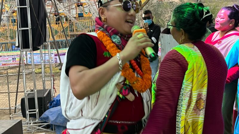 डुम्रे महाेत्सवमा श्याम रानाले उधुम मच्चाए