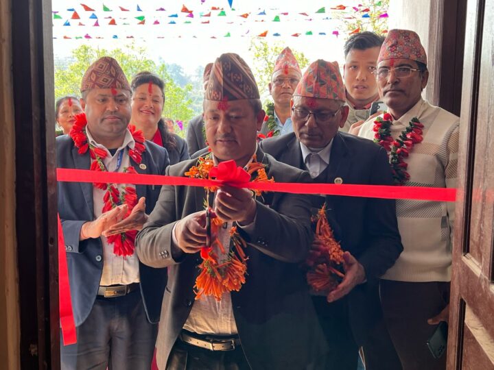 किल्चाेक सामुदायिक स्वास्थ्य इकाई भवनको उद्घाटन