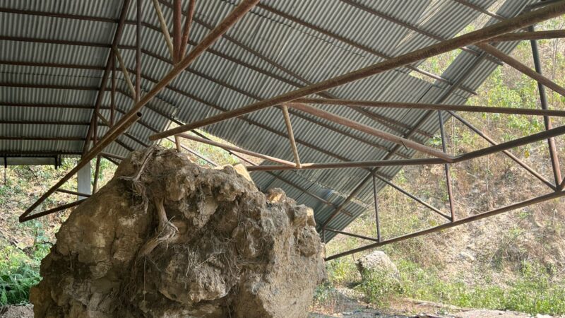 व्यासमा ४ करोडको संरचना बर्षाैं देखी अलपत्र