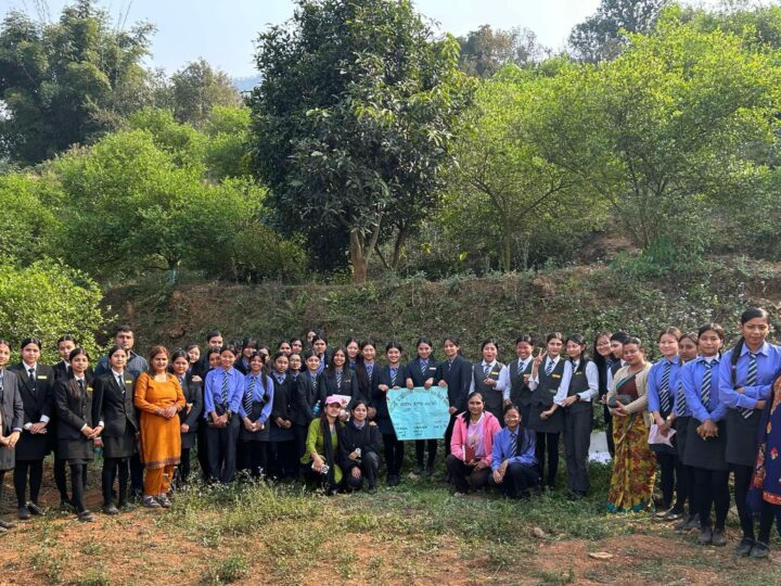 महिला नेतृत्वमा आधारित व्यवसाय अध्ययनका लागि बालिकाहरूको स्थलगत भ्रमण