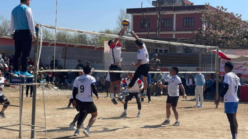 बन्दिपुरको खहरेमा आठौं मिलिजुली कप भलिबल प्रतियोगिता हुने