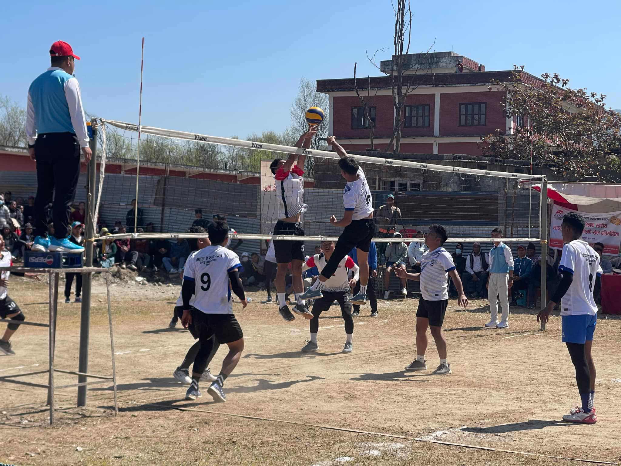 महोत्सवमा जारी पालिका स्तरीय भलिबलमा शुक्लागण्डकी, हरिनाश र बौदीकाली विजयी