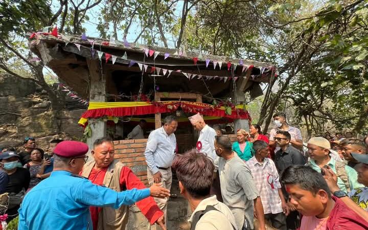 बन्दीपुरकाे मुकुन्देेश्ववरी मन्दिरमा चैते दसैं मेला सम्पन्न