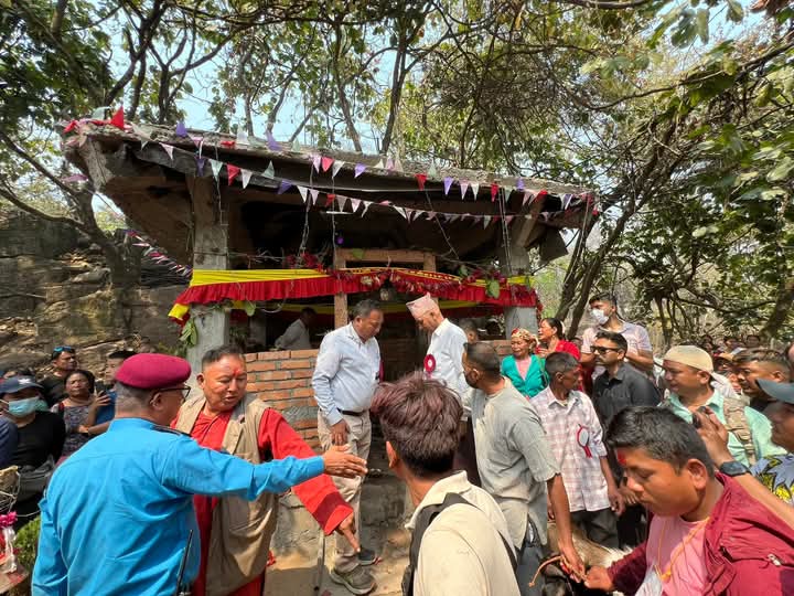 बन्दीपुरकाे मुकुन्देेश्ववरी मन्दिरमा चैते दसैं मेला सम्पन्न