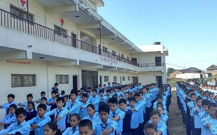 नतिजा प्रकाशन रोक्दै ऋषिङ्गकाे शिव सरस्वती मावि