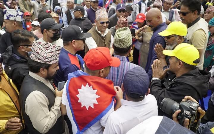 काठमाडौंमा राप्रपाकाे प्रदर्शन सुरु , निषेधित क्षेत्र तोड्ने रणनीति