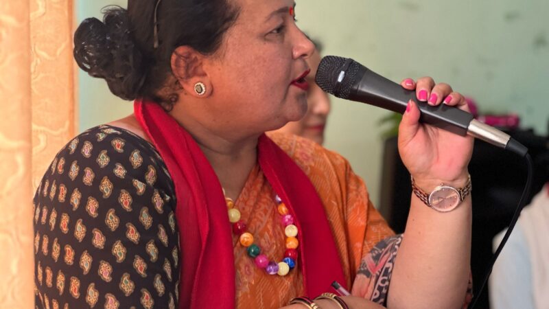 महिला उद्यमी संघ तनहुँकाे अध्यक्षमा पुनः मल्ल