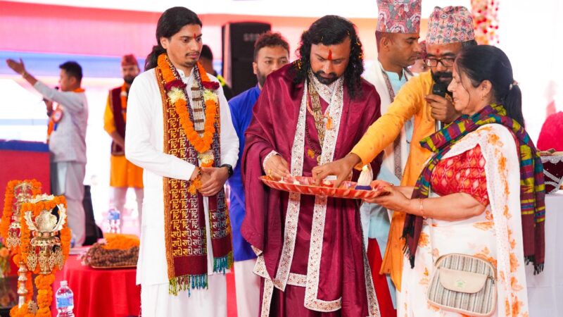 गण्डकी कोटिहोम महायज्ञ उपयुक्त स्थानमा भएको छ,सबै मिलेर सफल पारौंः वडा अध्यक्ष दिवशमान