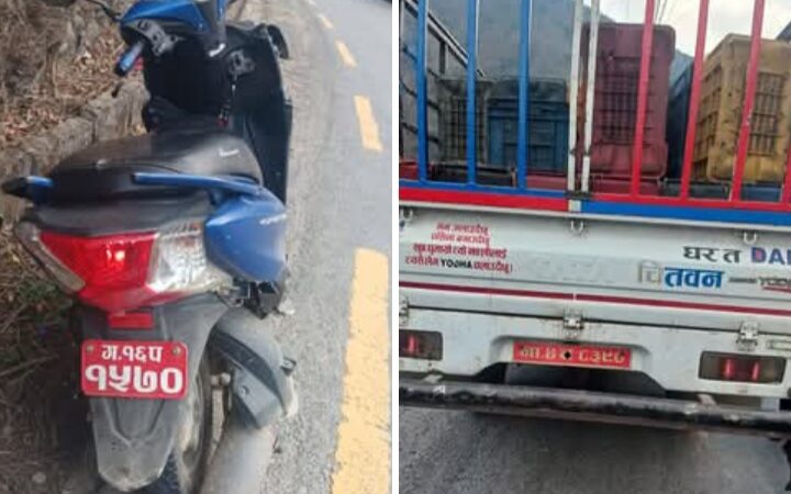तनहुँमा भएको सवारी दुर्घटनामा आँबुखैरेनीका रूपेशकाे मृत्यु