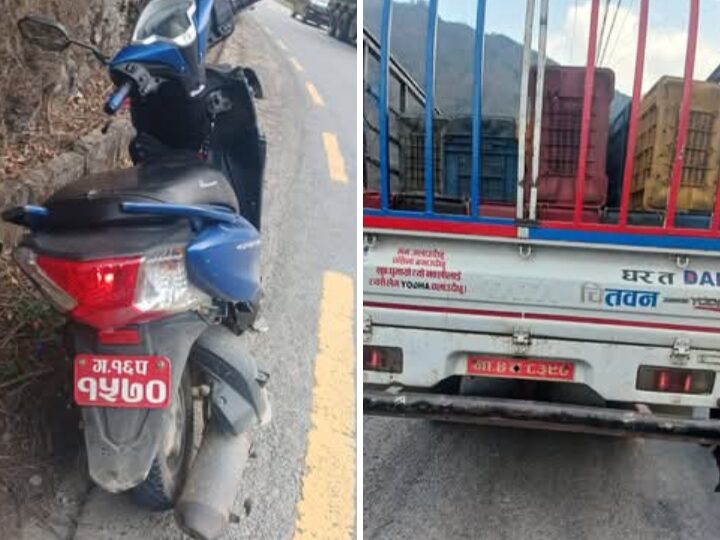 तनहुँमा भएको सवारी दुर्घटनामा आँबुखैरेनीका रूपेशकाे मृत्यु