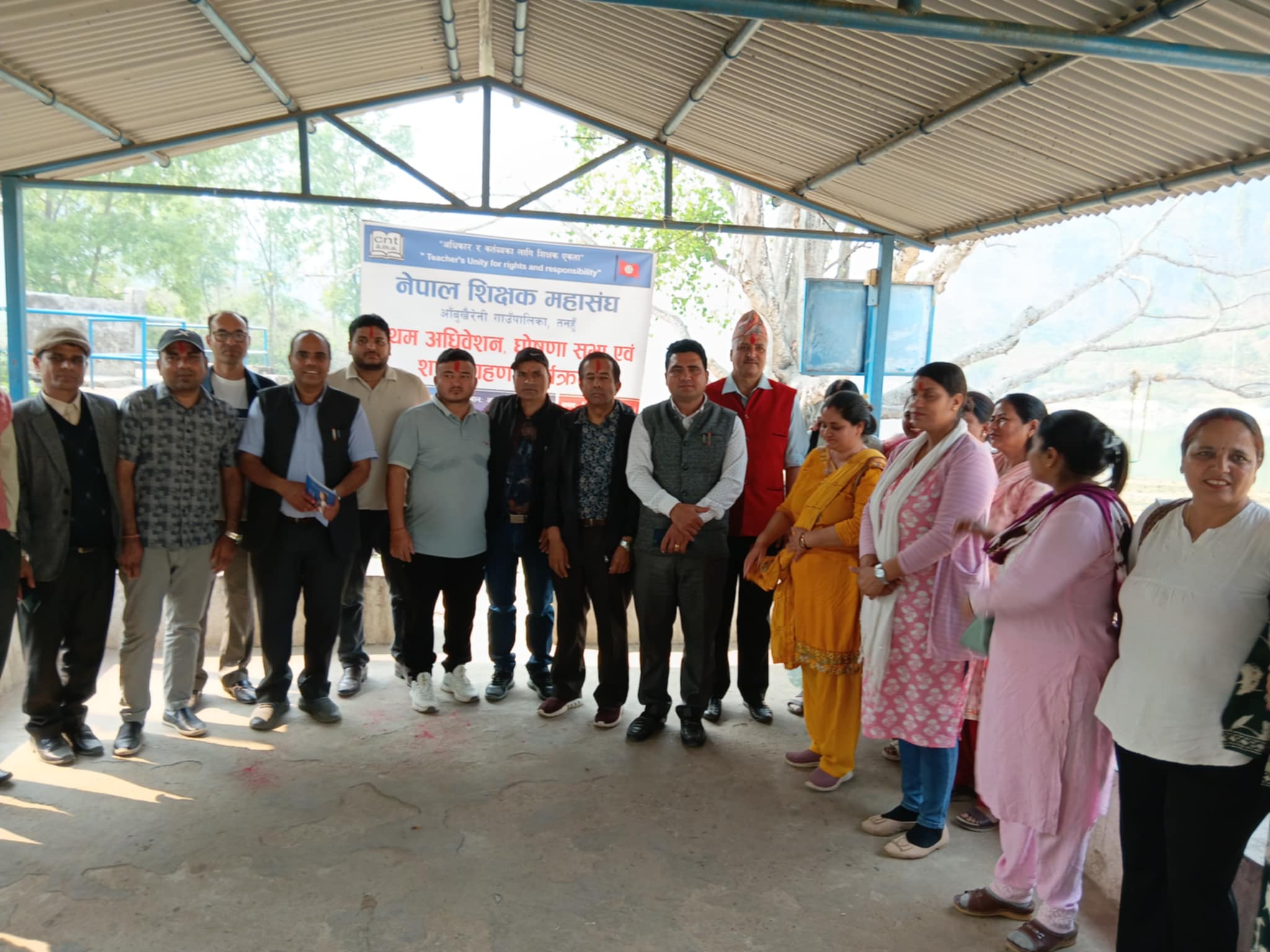 शिक्षक महासंघ आबुँखैरेनीको अध्यक्षमा लक्ष्मण सिंखडा