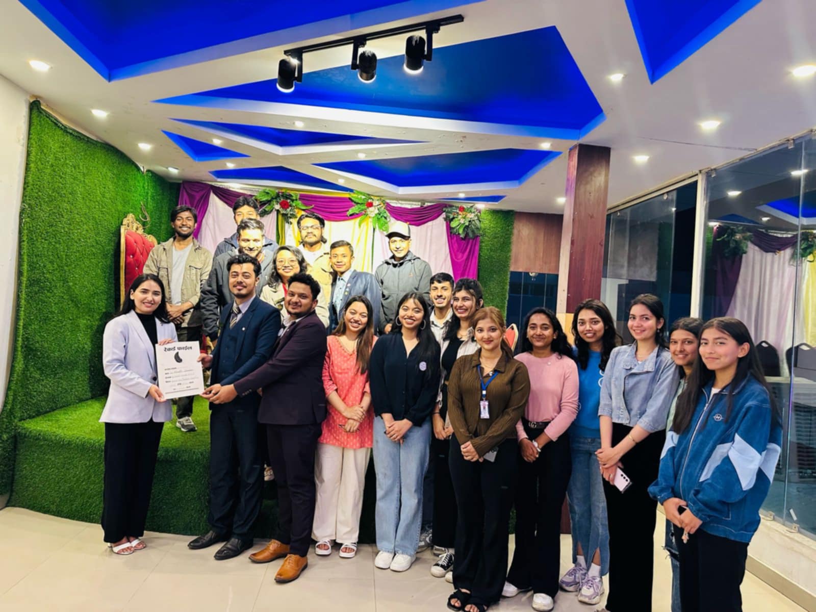 लियो अभिशेक ताम्राकारको लियो जिल्ला परिषद ३२५ एस, नेपालको उपाध्यक्षका लागि उम्मेदवारी