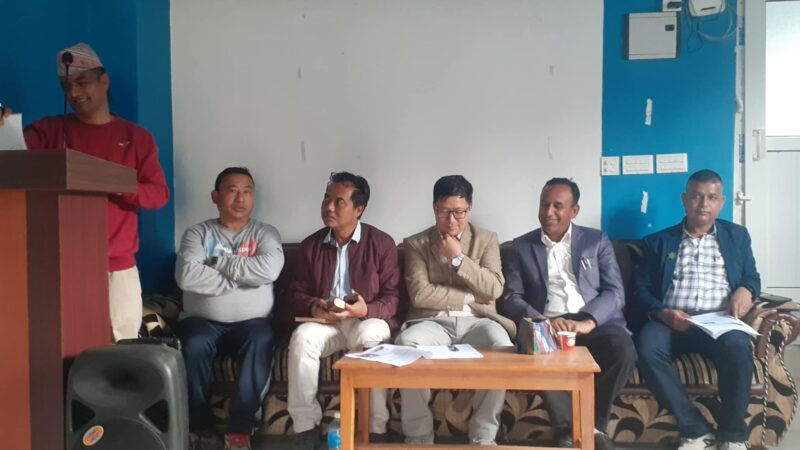 बन्दीपुरमा हुने नयाँ वर्ष महाेत्सव सफल बनाउन दमाैलीमा पत्रकार सम्मेलन