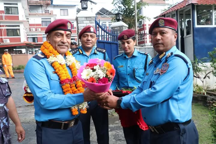 डिआईजी दिनेश आचार्यद्वारा गण्डकी प्रदेश प्रहरी प्रमुखको पदभार ग्रहण