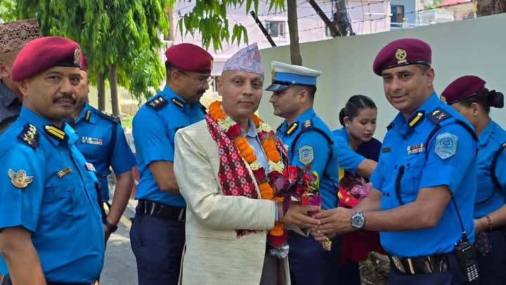 डिआईजी अरुण पौडेलले सम्हाले बागमती प्रदेश प्रहरी प्रमुखको जिम्मेवारी !