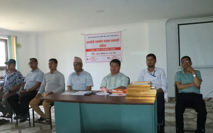 देवघाटमा बालमैत्री स्थानीय शासन सम्बन्धी दुईदिने तालिम सम्पन्न