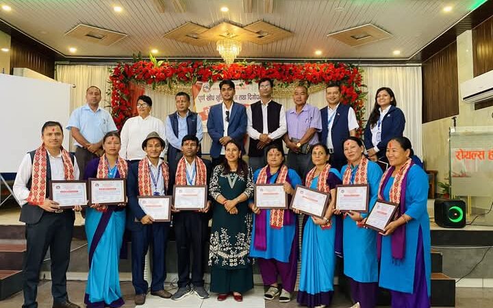 आँबुखैरेनी गाउँपालिका पूर्ण खोप पालिका घोषणा