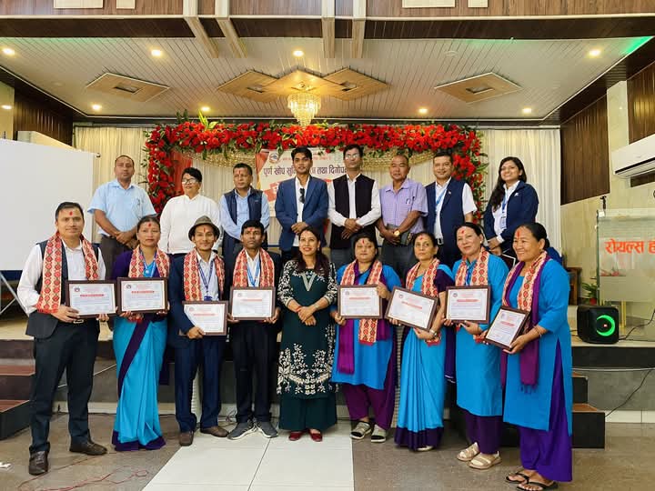 आँबुखैरेनी गाउँपालिका पूर्ण खोप पालिका घोषणा