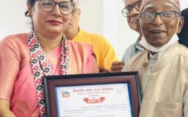 तनहुँकी स्रष्टा नारायणी अधिकारी प्रथम