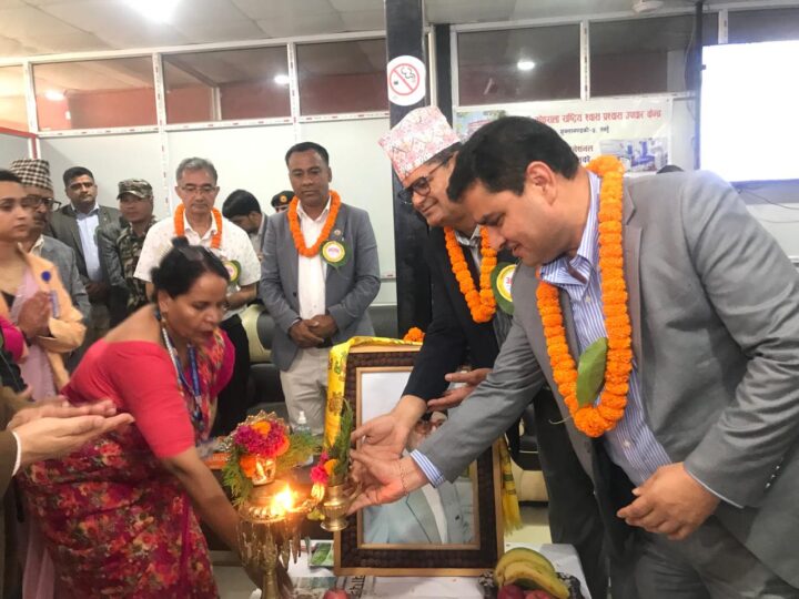 जिपीमा सञ्चालिन डायलसिस सेन्टरको स्वास्थ्य मन्त्री पौडेलद्धारा उद्घाटन