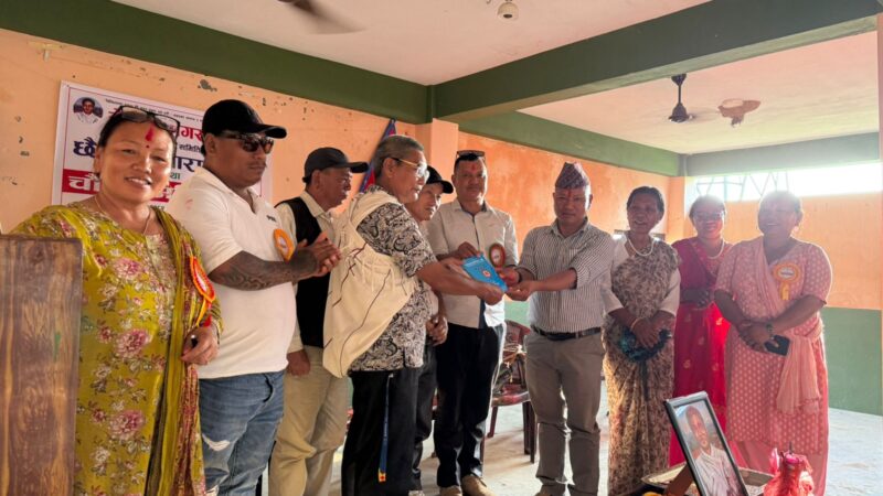 नेपाल मगर संघ म्याग्देकाे अध्यक्षमा रनबहादुर