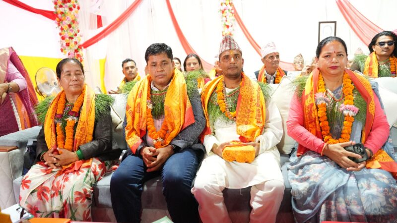 कोटिहोममा जनप्रतिनिधिको उपस्थिति बढ्दै, स्याङ्जाका पालिकाबाट आर्थिक सहयोग घोषणा