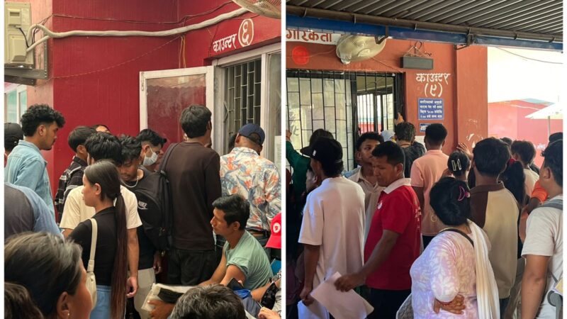 सिस्टम नचलेपछी राष्ट्रिय परिचयपत्र बनाउने फर्किए !