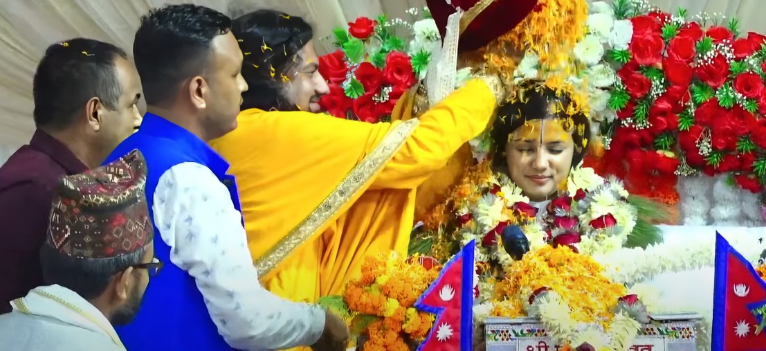 कोटीहोममा देवी प्रतिभाको भव्य बिदाई, हजारौँ भक्तजन भावविह्वल